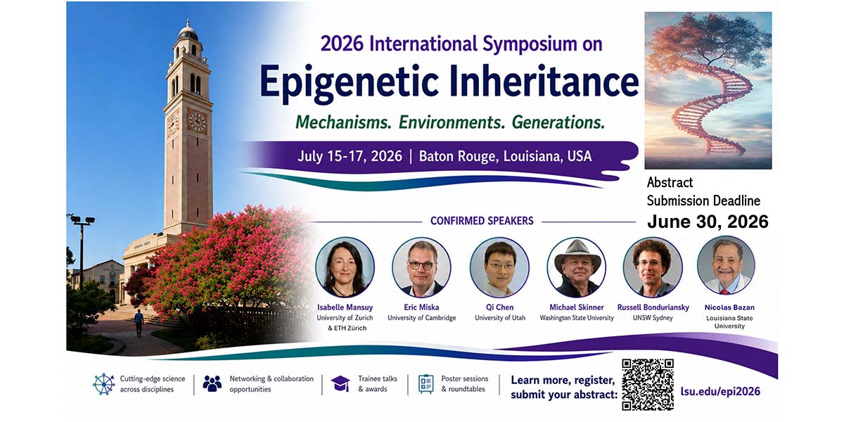 Flier of speakers at the conference
